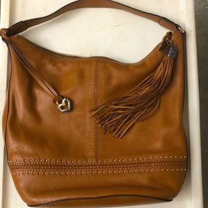 Brighton Hobo camel colored purse